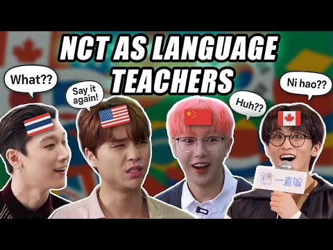 nct teaching each other languages | CHAOTIC LESSONS