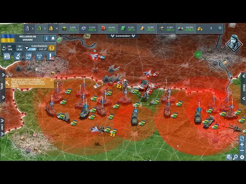 A massive war between Ukraine and Belarus in Conflict of nations