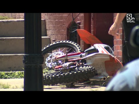 Video: scene of fatal dirt bike crash in Lancaster, Pa.