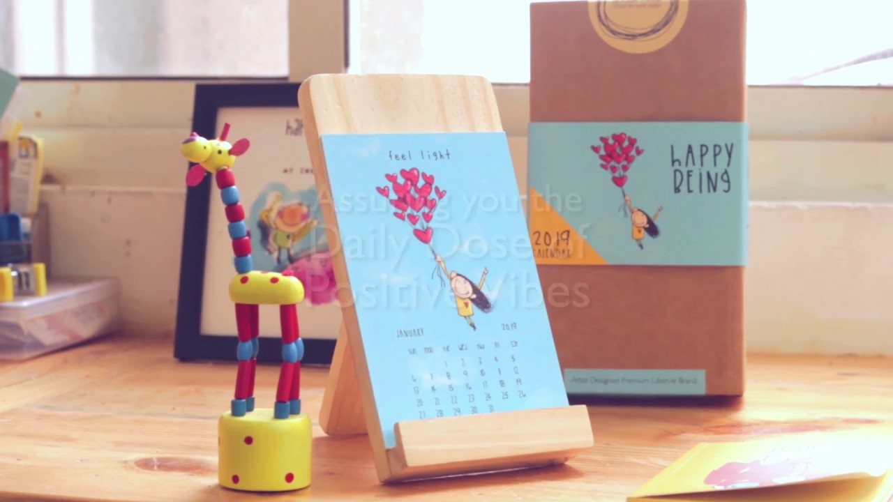 DOODLEMONK 2019 CALENDAR