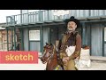De Pony Express | Sketch