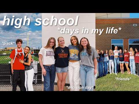 high school days in my life vlog *senior edition*