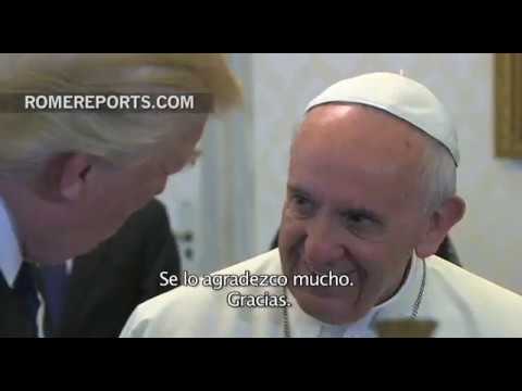 El Papa pide a Donald Trump que trabaje para construir la paz