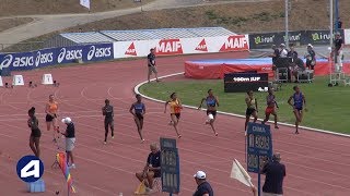 Angers 2019 : Finale 100 m Juniors F (Gemima Joseph en 11''58) Angers 2019 : Finale 100 m Juniors F (Gemima Joseph en 11''58)