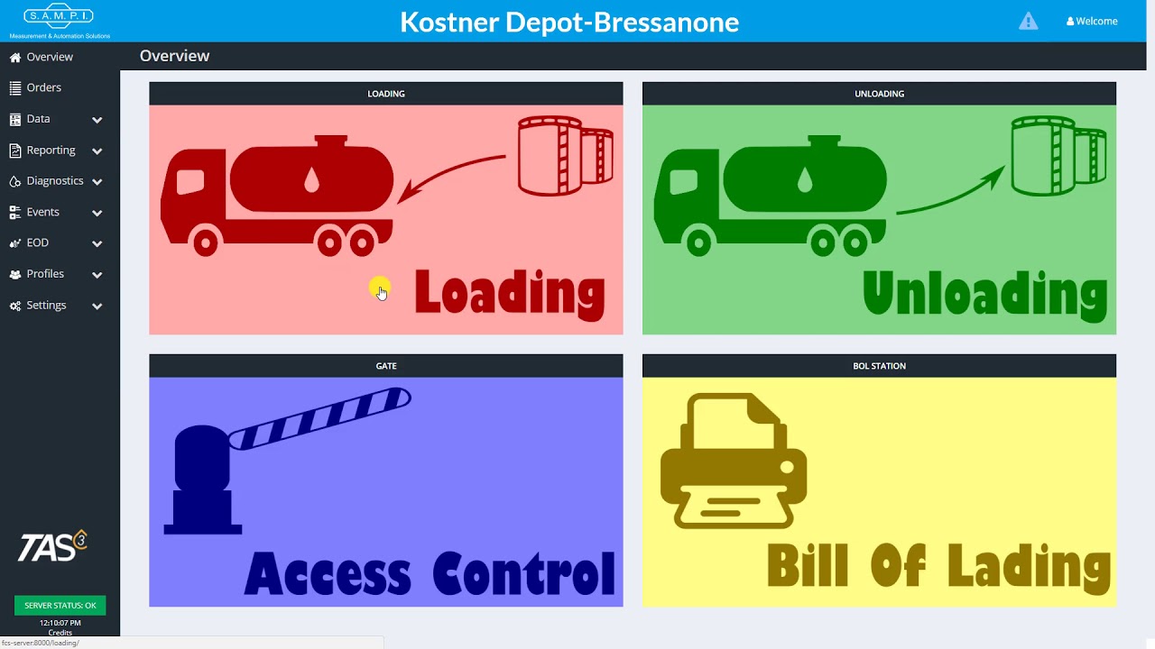 SAMPI TAS3 - The next generation of Terminal Automation