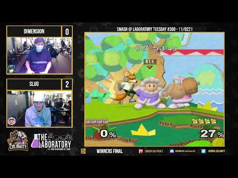 S@LT #300   SSBM   Winners Final   Dimension vs SluG