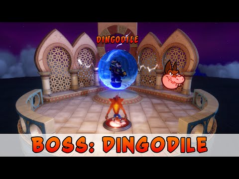 Warp Room 2 Boss: Dingodile • Crash Bandicoot 3 N. Sane Trilogy • 108% Walkthrough • Pt 12