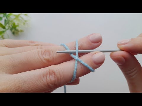 😱🧶 You Won’t Believe This Endless Cast-On – No Long Tail Needed!