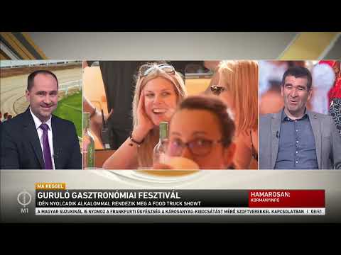 Kincsem+ Tavaszi Lóverseny és Food Truck Show a Ma Reggelben