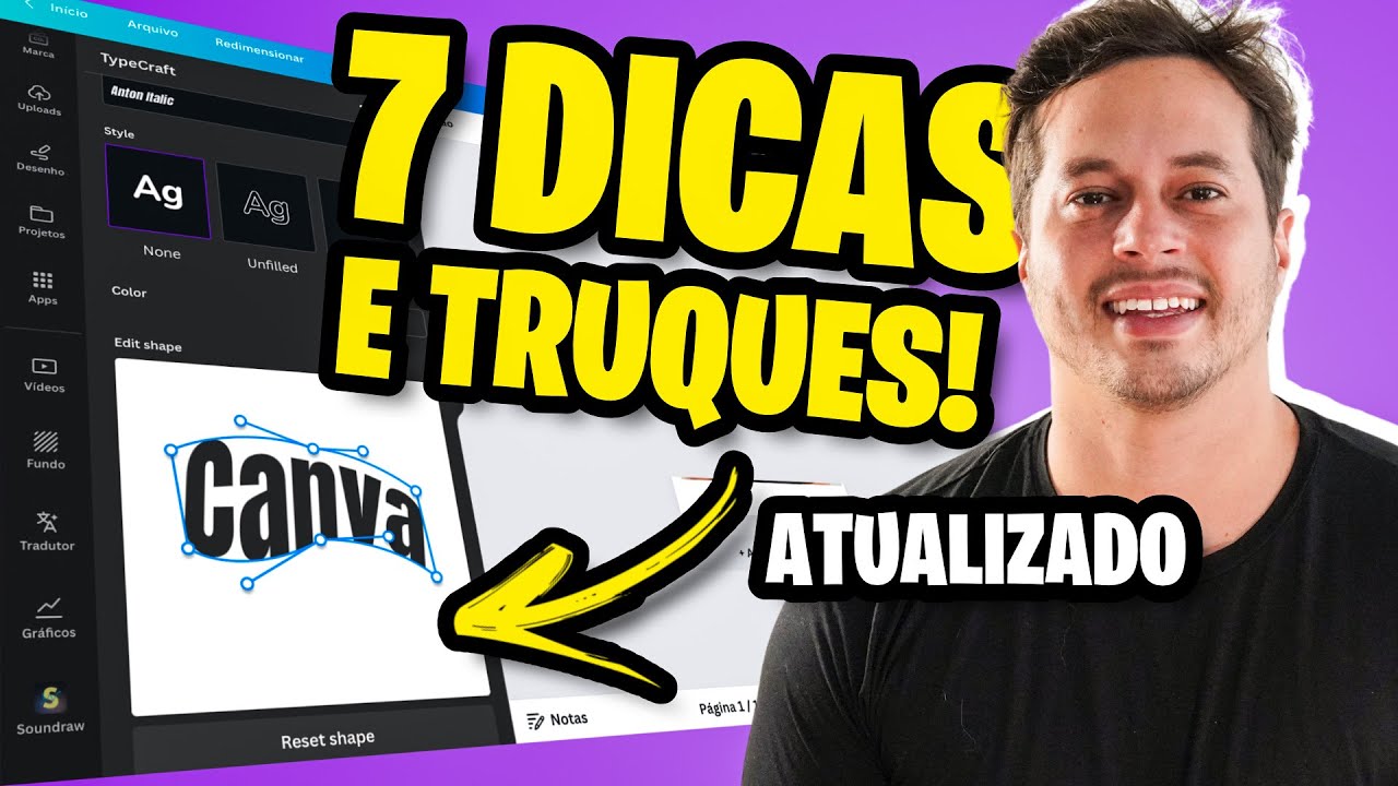 As 7 Melhores DICAS E TRUQUES DE CANVA que você já viu! (2023) | Tutorial de Canva