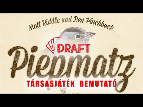 Piepmatz társasjáték bemutató - :: DRAFT :: Társasjáték vlog
