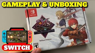 Ys Memoire: The Oath in Felghana Fined Edition - Unboxing and Gameplay