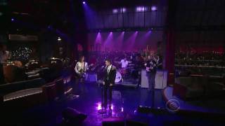 The Killers - A Dustland Fairytale (live on Letterman) HD + Lyrics