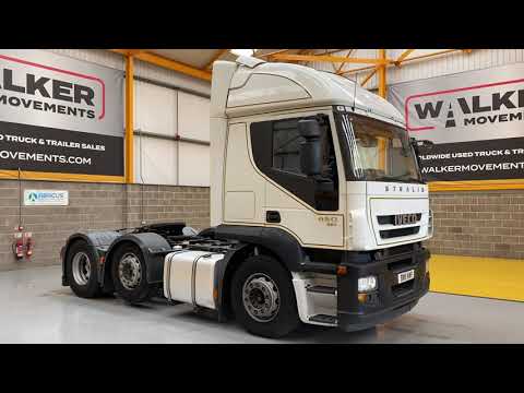 New In Stocklist For Sale: IVECO STRALIS 450 EURO 5, 6X2 TRACTOR UNIT – 2011 – BW11 NWR