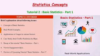 Basic Statistics Concepts Part 1 - Usage of Statistics in Various Sectors