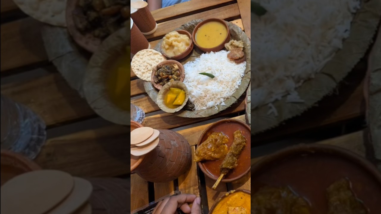 #special lunch plater #shortvideo #foodbloger  #muttonrice #foodlover #youtubeshorts
