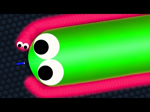 Slither.io Tiny Best Snake  vs Giant Noob Snakes - Epic Slitherio Gameplay