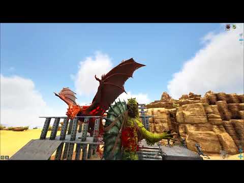 [Official PVE] Killing Alpha Blood Crystal Wyvern Heir (Crystal Isles)