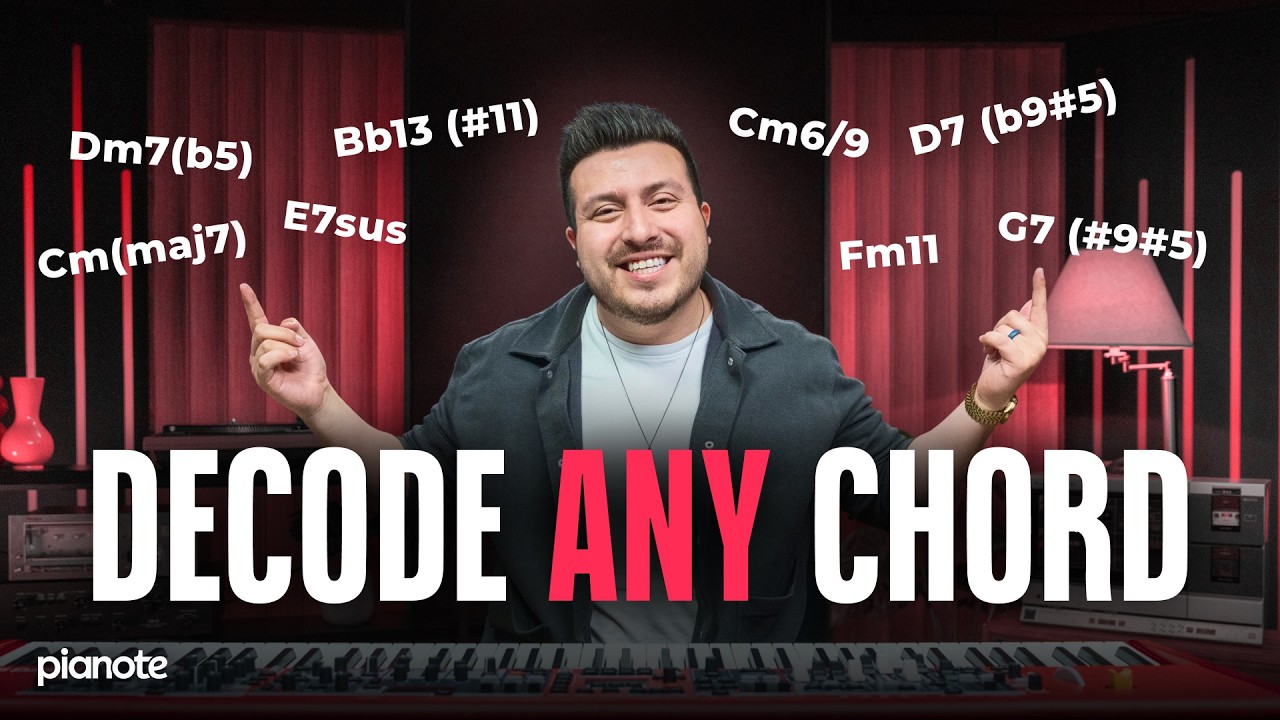 Every Piano Chord Explained (In One Video)