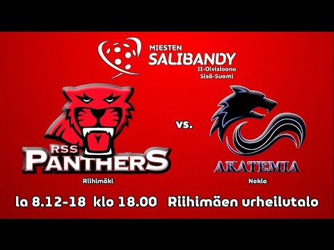 Miesten II-div. RSS Panthers vs. KrP Akatemia 8.12-18