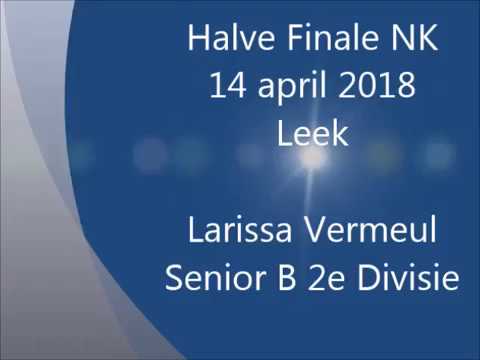 Larissa - Halve Finale NK Leek - 14 april 2018