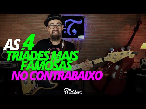 APRENDA AS 4 TRÍADES MAIS FAMOSAS NO CONTRABAIXO | Ep334