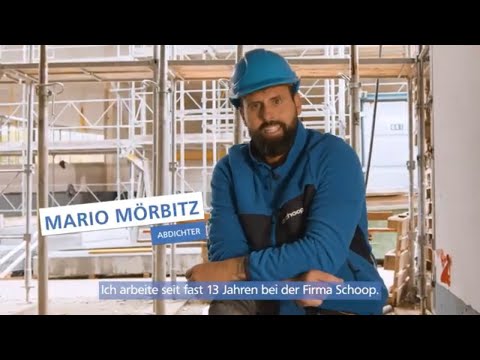 Als Abdichter wird dir nie langweilig