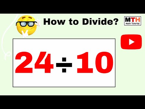 24 divided by 10 (24÷10) | Value of 24/10 | Long Division