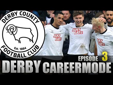 FIFA 15 Derby County Career Mode #3 - First Test Against A BPL Side!!
