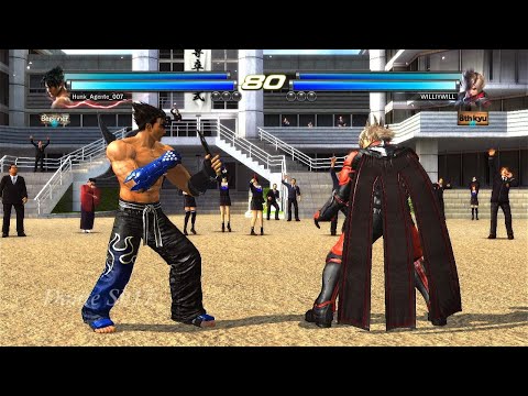 16 Jin Kazama y Devil Jin VS Lars y Dragunov (WILLIYWILL) - Tekken Tag 2 ( Dante Sk17 ) PS3