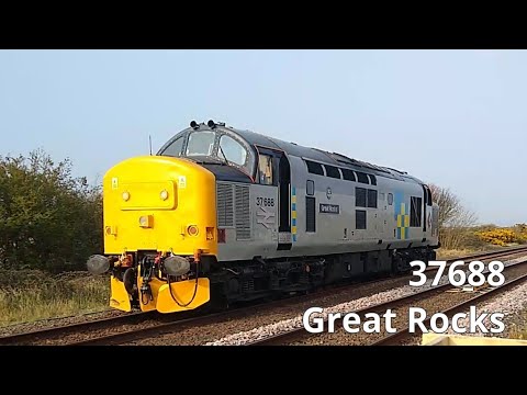 Prestatyn 21.04.2020 - LSL 37688 Great Rocks light engine - Locomotive Services Ltd - route learner