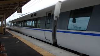 preview picture of video '683系4000番台特急サンダーバード 粟津駅通過 Limited Express Thunderbird'