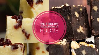 Valentine’s Day special |chocolate fudge| Valentine’s Day chocolates| make your valentine special ❤️