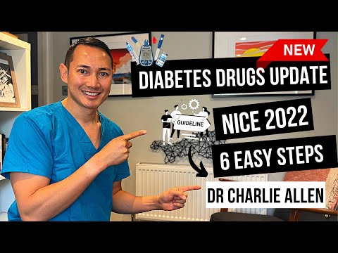 New Type 2 Diabetes Drugs Update from UK NICE guideline 2022 in 6 easy Steps
