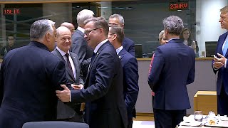 29.06.2023 - Olaf Scholz, Emmanuel Macron und alle anderen - Europäischer Rat (Tag 1)