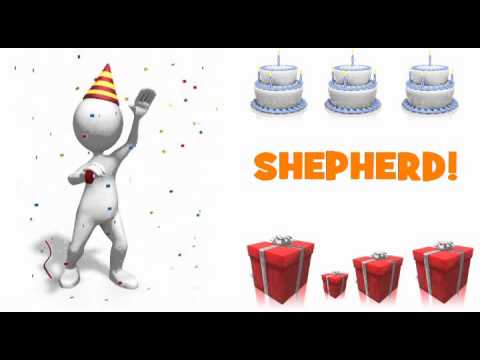 JOYEUX ANNIVERSAIRE SHEPHERD