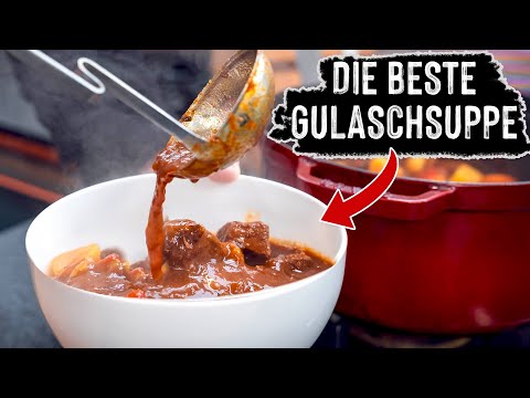 Hearty goulash soup - prepare perfectly in just a few steps ✅