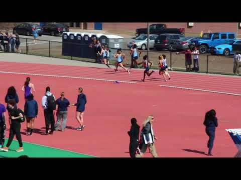 UCONN Northeast Challenge 2018 - Women's 200m Dash Heat 4 - 4/14/18