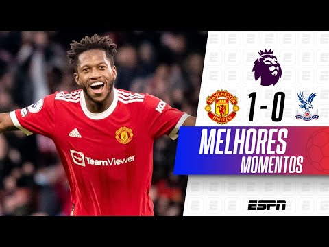 FRED FAZ GOLAÇO, CR7 PASSA EM BRANCO, E MANCHESTER UNITED VENCE O CRYSTAL PALACE | Melhores Momentos