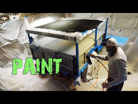 M101 Trailer Build E16 - Paint