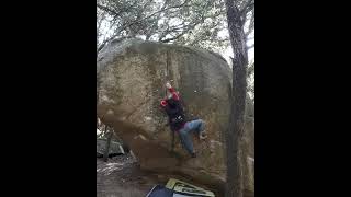 Video thumbnail de La L‌inea de la Vida, 7c+ (sit). Can Bruguera