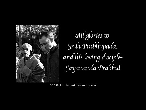 In Honor of Jayananda Prabhu