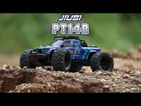 JIUSI 1/14 Off-Road RC — brushless, oil-shocked, impact-ready.