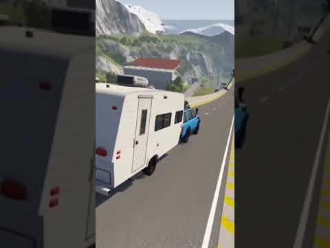 Realistic car crash #49 Beamng drive