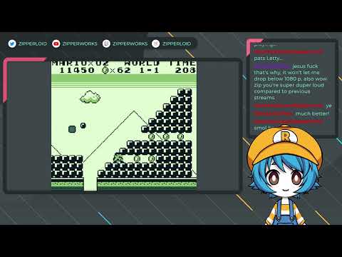 zipperworks: let's play super mario land! (and a surprise) [11/22/2021]