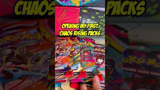 Opening My First CHAOS RISING Packs #pokemon #pokemoncards #pokemontcg