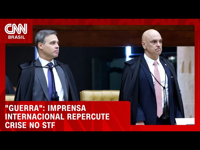 "Guerra interna": como a crise no STF repercute na imprensa internacional | CNN AGORA