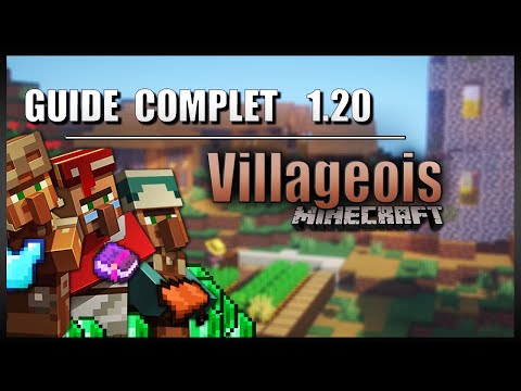 The ULTIMATE guide to VILLAGERS in 1.19+ on Minecraft in SURVIVAL! [Métiers, Echanges, ...]