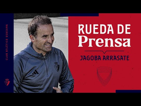 Rueda de prensa de Jagoba Arrasate previa al partido Granada vs Osasuna / 27.04.2024
