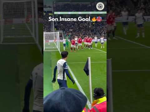 SON'S Stunning Corner Kick Goal LEAVES Manchester United Speechless!